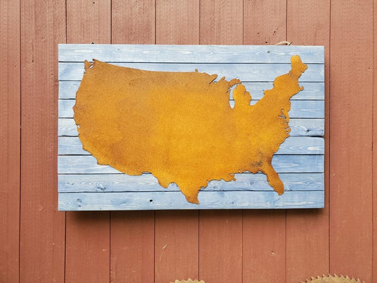 Wall USA Map