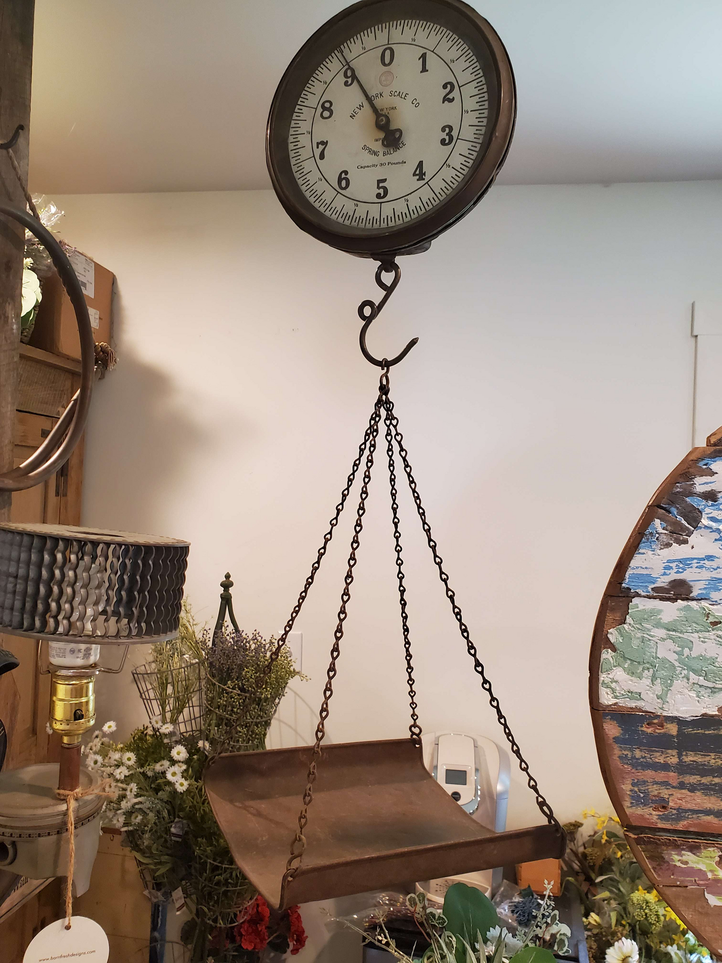 Hanging Scale- Kitchen SOLD